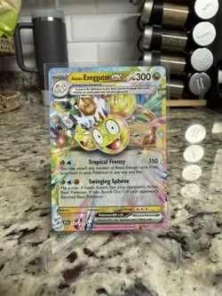 Pokemon TCG Alolan Exeggutor Ex 133/191 Double Rare Holo - Image 1