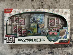 Pokemon TCG Scarlet and Violet 151 Blooming Waters Premium Collection Sealed - Image 1