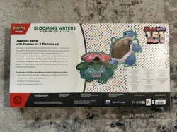 Pokemon TCG Scarlet and Violet 151 Blooming Waters Premium Collection Sealed - Image 2