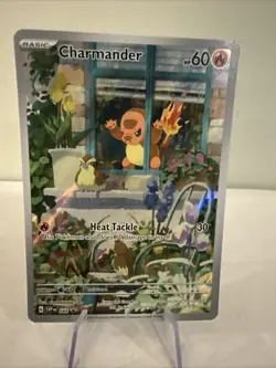 2023 Pokemon TCG Charmander 044 Holo Black Star Promo SVP Obsidian Flames - Image 1