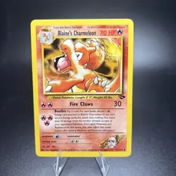 BLAINE'S CHARMELEON - 31/132 - Gym Challenge - Pokemon Card - NM - Image 1