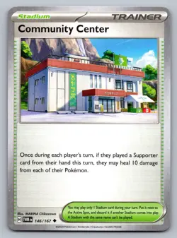 Pokemon TCG SV06: Twilight Masquerade Community Center 146/167 - Image 1