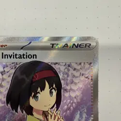 Erika's Invitation 196/165 Ultra Rare Scarlet & Violet 151 Pokemon TCG NM - Image 5