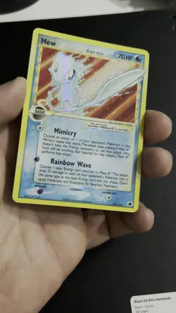 Pokemon Mew Gold Star 2006 101/101 Delta Species Dragon Frontiers Ultra Rare - Image 2