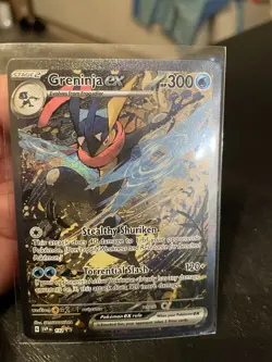 Pokemon TCG Greninja EX SVP 132 Shrouded Fable Black Star Promo Illustration NM - Image 4