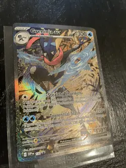 Pokemon TCG Greninja EX SVP 132 Shrouded Fable Black Star Promo Illustration NM - Image 5