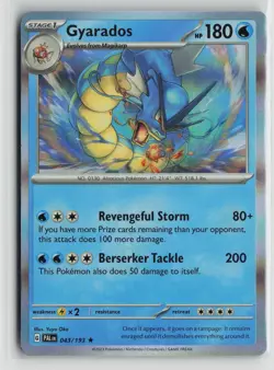 Pokemon TCG Paldea Evolved Gyarados x1 NM Holo 043 - Image 1