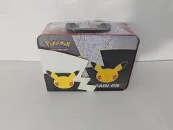 Pokemon Celebrations Collector's Chest Lunch Box 25th Anniversary NEW - Image 2