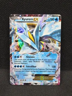 Kyurem EX Ultra Rare Holo XY Ancient Origins 25/98 Pokemon 2015 - Image 1