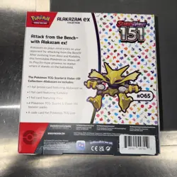 Alakazam EX 151 Holo Pokemon TCG Collection - Image 2