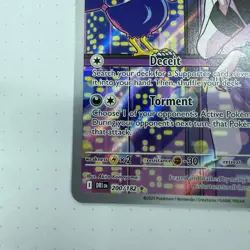 2025 Pokemon Destined Rivals Team Rocket's Murkrow #200/182 - Image 2