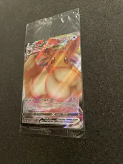 SEALED Eevee VMAX SWSH087 Black Star Promo Full Art Holo Pokemon TCG 2021 NM - Image 4