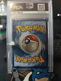 2025 Pokemon Mega Evolution Stamped Bulbasaur- PSA 9 - Image 2