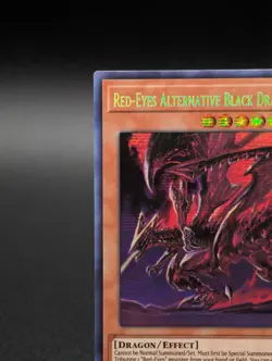 Red-Eyes Alternative Black Dragon - Prismatic Secret Rare - TN19-EN005 - VLP - Image 2
