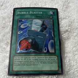 Bubble Blaster Spell-Equip DP1-EN023 Konami Spell Card - Image 1