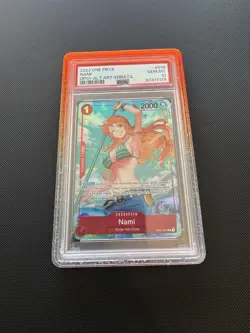 One Piece CCG Nami Alternate Art ERRATA OP01-016 PSA 10 Gem Mint - Image 2