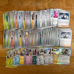 Part Complete Stellar Crown Master Base Set Pokemon TCG 212X Cards - No Dupes - Image 1
