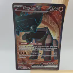 Pokemon TCG Ting-Lu EX Ultra Rare Card 243/193 Paldea Evolved - Image 1