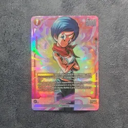 Dragon Ball Bulma SR Holo FB02-130 Dragon Ball Super Card Game - Image 1