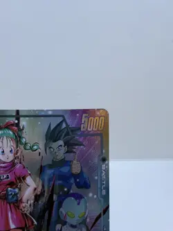 Bulma Silver Foil FS09-14 Dragon Ball Legends Stamp Fusion World Card Game NM - Image 4