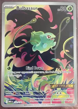 Bulbasaur - (Mega Evolution Stamped) 133/132 Miscellaneous Cards & Products (1) - Image 1