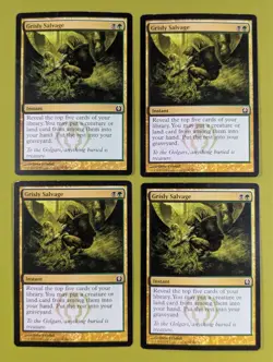 Grisly Salvage x4 Return to Ravnica 4x Playset Magic the Gathering MTG - Image 1