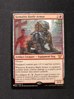KOMAINU BATTLE ARMOR - Magic: The Gathering - NM/M - Image 1