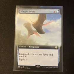 Winged Boots Extended Art Commander: Adventures in the Forgotten Realms Reg - Image 1