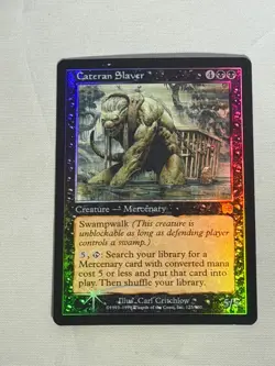 MTG FOIL Cateran Slaver Mercadian Masques Magic the Gathering - Image 1