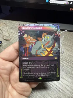 Magic the Gathering MTG - Turtles TMNT Splinter's Technique Showcase FOIL 0233 - Image 2