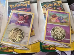 Pokemon TCG Sword & Shield Evolving Skies Checklane Blister Packs (2) New/Sealed - Image 4