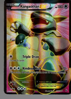 Kangaskhan EX 103/106 Pokemon Flashfire XY Full Art Ultra Rare Card DMG - Image 1