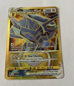 Origin Forme Dialga Vstar Gold Secret Rare 210/189 Astral Radiance Pokemon NM - Image 1