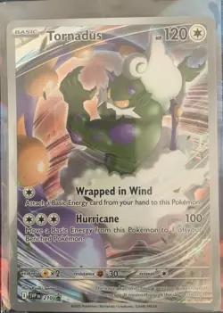 Pokemon TCG - Tornadus 210 Scarlet & Violet Built Black Star Promo English Holo - Image 1