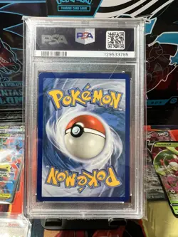 2019 POKEMON SUN & MOON UNIFIED MINDS #218 FULL ART/SLOWPOKE E PSYDUCK GX PSA 9 - Image 2