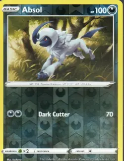 Absol Reverse Holo - 038/073- Champions Path Pokemon - Image 1