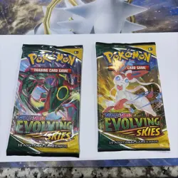 Pokemon Evolving Skies Booster packs lot of 2 packs - Factory Sealed - Image 1
