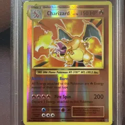 Pokemon XY Evolutions Charizard Reverse Holo PSA 8 #11/108 - Image 2