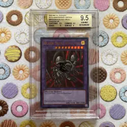 BGS 9.5 Gem Mint Yugioh 2023 Metal Raiders 25th Anniversary Black Skull Dragon - Image 1