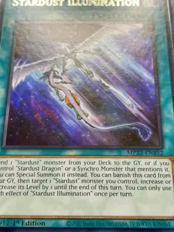 3x Stardust ILLumination | MP22-EN152 | Rares | NM | 1st Edition | YuGiOh! - Image 2