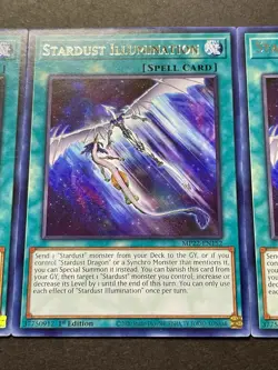 3x Stardust ILLumination | MP22-EN152 | Rares | NM | 1st Edition | YuGiOh! - Image 5