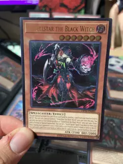 Yugioh Diabellstar The Black Witch OP26-EN001 Ultimate Rare Near Mint - Image 1