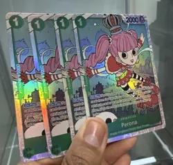 Perona OP12-034 Legacy of the Master SR Playset Dracule Mihawk Green Zoro OPTCG - Image 1