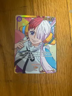 ONE PIECE Card Game english - UTA - OP 02-120 SECRET RARE - Image 1