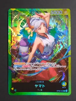 One Piece Card Game OP06-022 L Yamato Leader 5000 Green From Japan - Image 1