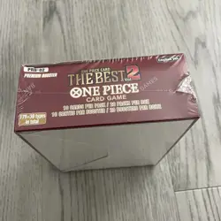 One Piece TCG: The Best Vol.2 (PRB-02) (2 BOX LOT!) Premium Booster Box Sealed - Image 2