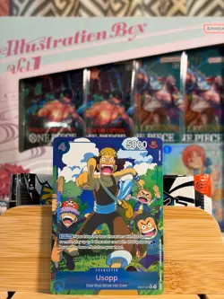 USOPP (ALTERNATE ART) EB02-022 Extra Booster 2 Foil One Piece TCG NM - Image 1