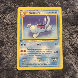 1st Edition Quagsire - Neo Genesis - #45/111 - Vintage Pokemon Card 2000 WOTC - Image 1