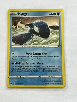 Pokemon Card Kyogre 036/159 Cosmos Holo Promo from Sea and Sky - Image 1
