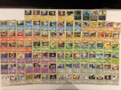Pokemon Card Bulk Lot – 100 Uncommon Cards- MP - Image 1